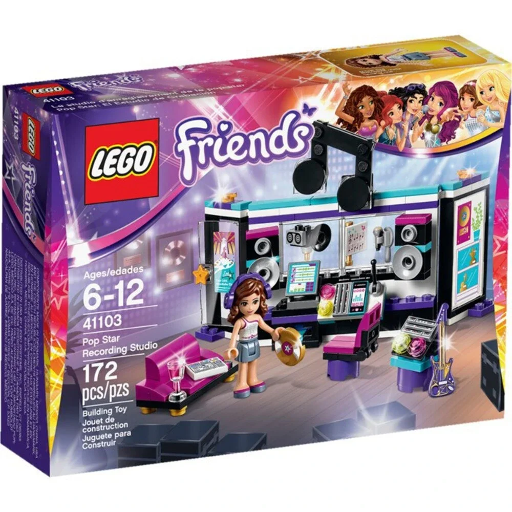 LEGO Friends Pop Star Record Studio 41103 (Damage Box- Sealed)